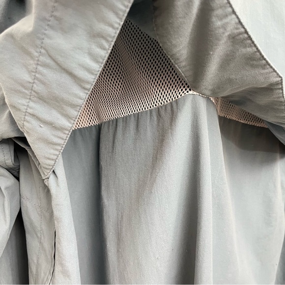 North Face hiking shirt - button down XL breathable slate blue vented techwear - Picture 9 of 11